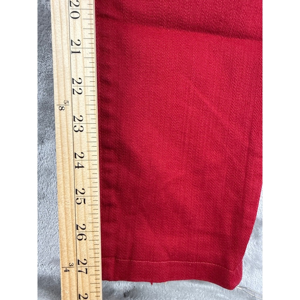 KUT from the Kloth Diana Skinny Jeans Red Size 6 Cotton Blend Stretch Denim - Picture 3 of 8